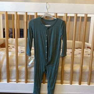 Kyte baby snap Romper in 🌲 PINE